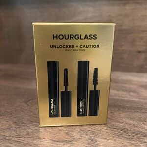 Hourglass unlocked + caution mascara duo